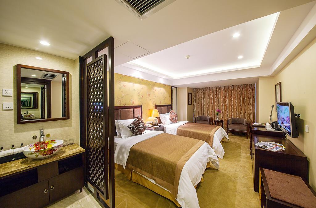 Jaho Forstar Hotel Wenshuyuan Branch Ченду Номер фото